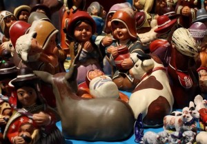 Santurantikuy: Foire artisanale de No�l � Cusco, Perou